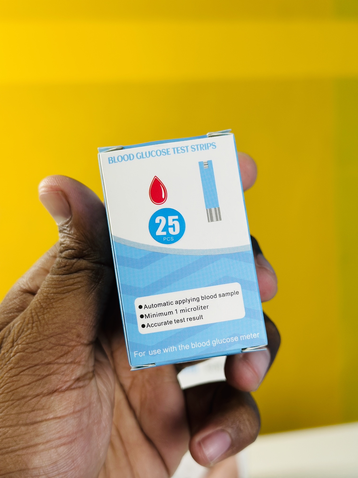 GearUP BGM-20 Diabetes Measuring 25 Test Strips