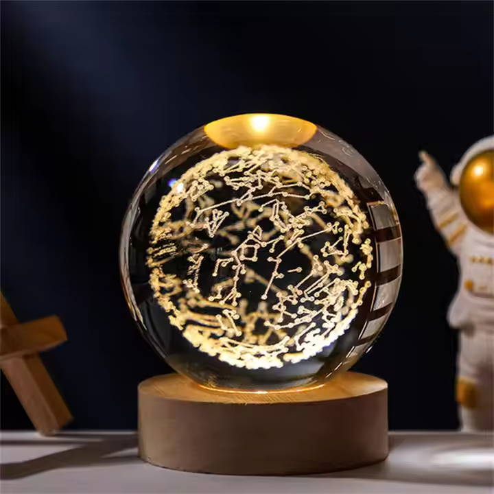 3D Crystal Ball - Constellation  (1 Color Base)