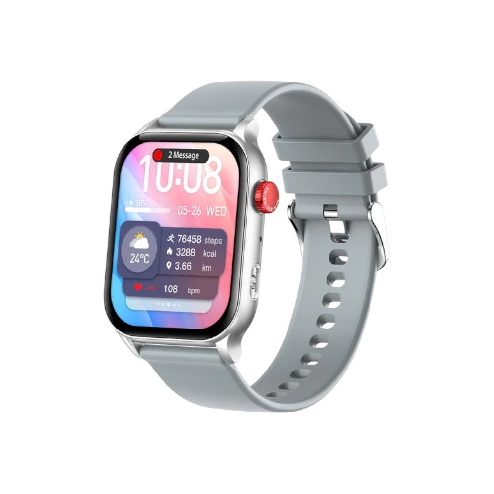 COLMI P78 Bluetooth Calling SmartWatch - Silver