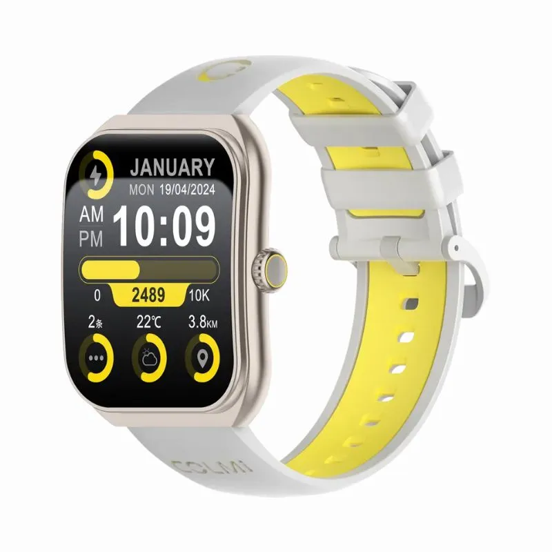 Colmi P86 BT Calling Smartwatch - Gold