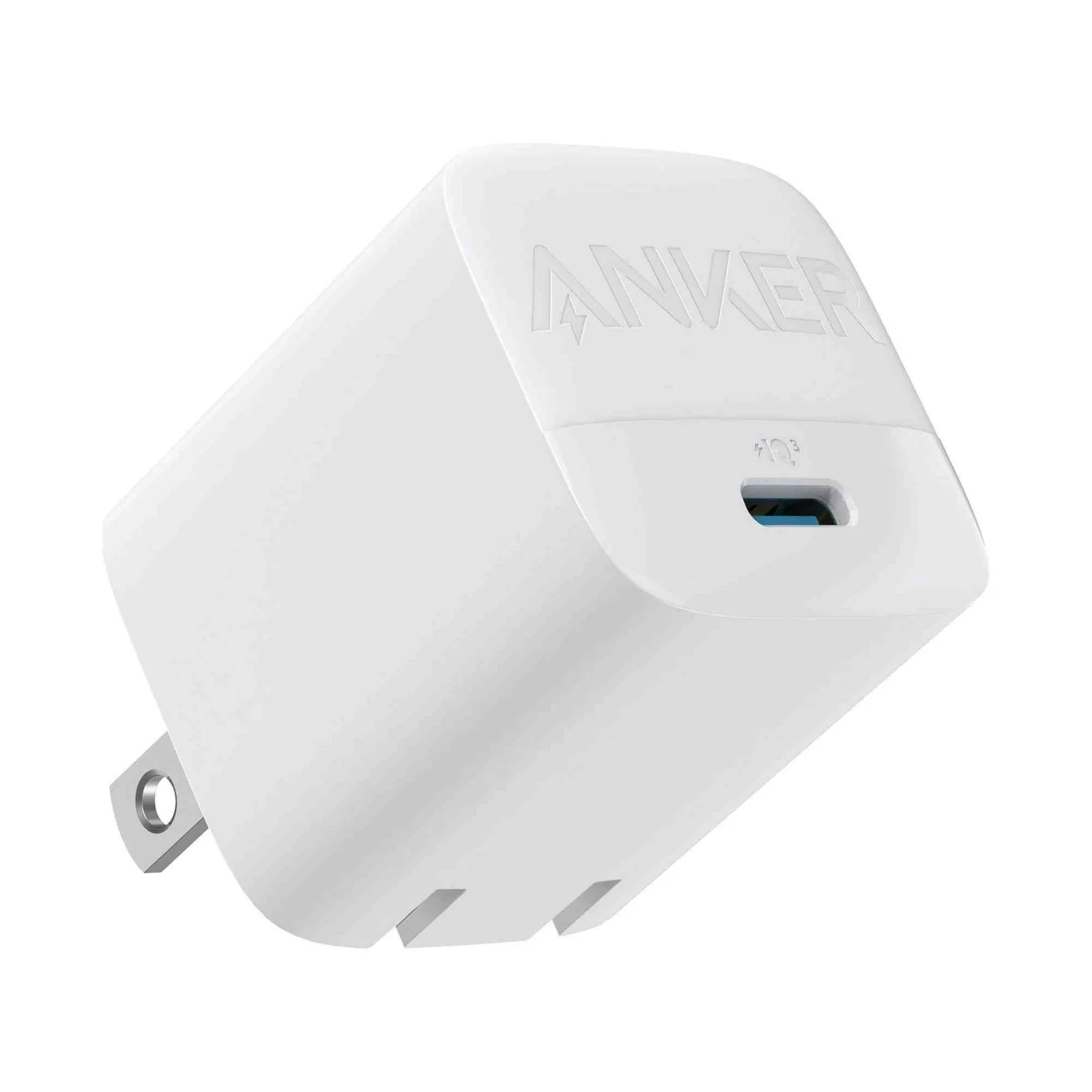 Anker 313 GaN 30W Type-C Fast Charger PIQ 3.0 - White color