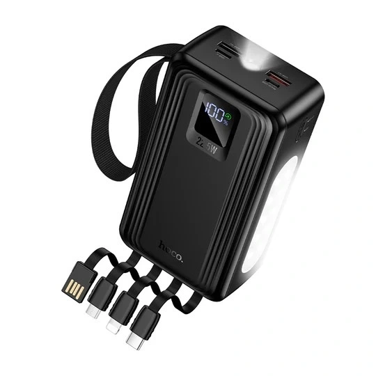 Hoco J173A 22.5W 30000mAh Power Bank with Four Cables