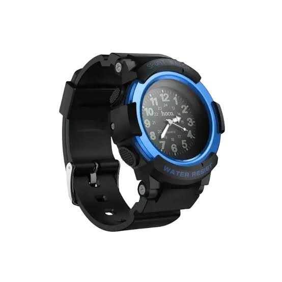 HOCO E112 Kids Quartz Watch with Smart Anti-Lost Tracker (Find My Network) - Black
